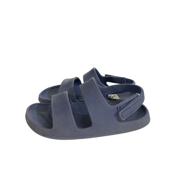 Old Navy unisex Kids Size 11 Blue hoop loop Sandals shoes - Picture 4 of 7